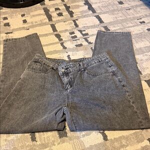 Gray Denim Jeans